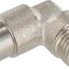 Conector rápido Ø 4 mm 90° rosca macho M10x1, Kramp