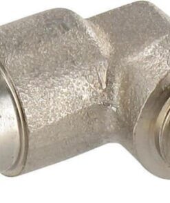 Conector rápido Ø 4 mm 90° rosca macho M8x1, Kramp