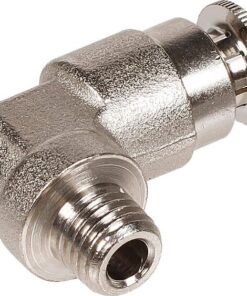 Conector rápido Ø 6 mm 90° rosca macho M8x1, Kramp