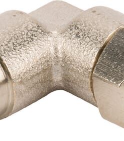 Conector rápido Ø 4mm 90° rotativo, rosca macho M6x1, Kramp