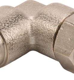 Conector rápido Ø 4 mm 90° rotativo, rosca macho M8x1, Kramp