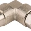 Conector rápido Ø 6 mm 90° rotativo, rosca macho M6x1, Kramp