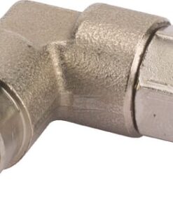 Conector rápido Ø 6 mm 90° rotativo, rosca macho 1/8", Kramp