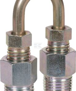 Arco tubo 180° M10x1 completo