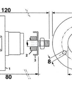 Cubo M12 completo Ferguson