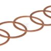 Arandelas de cobre 20x24x2 mm (25 unid.)