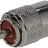 Conector coaxial UHF RG59 macho