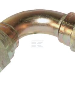 Adaptador acodado con 2x tuerca 1/2 BSP