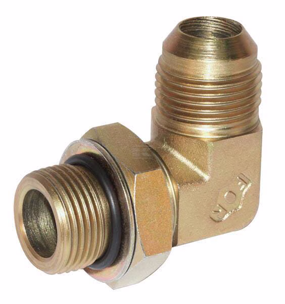 Codo 90° MJ7/16-M10x100 1 Codo 90° MJ7/16-M10x100