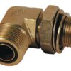 Racor acodado macho ORFS/BSP 13/16-1/2