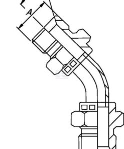 Codo AG-AG 3/8 BSP
