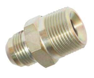 Acoplamiento espárrago, roscas M-M JIC-NPT 7/16"-1/4"