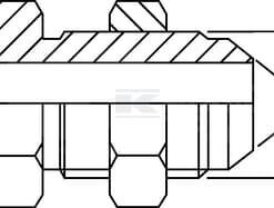 Conector metales 3/4 UNF