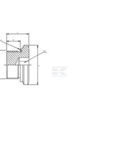 Threaded Port plug  M16 WD SS
