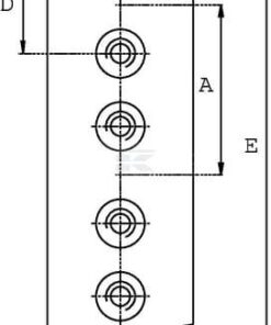 Regla para soldar RS1-349/10