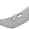 Pata de ganso 250x85x8 mm reversible templada, curvada, 2 orificios, válida para Boisselet 2 Pata de ganso 250x85x8 mm reversible templada, curvada, 2 orificios, válida para Boisselet