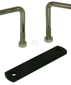 Brida de púa para soporte 80x80mm