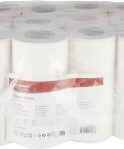 Papel para ubres, 200 hojas, 12 rollos