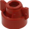 Tuerca de boquilla, tipo bayoneta, SW11L, color rojo, TeeJet
