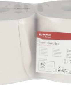 Rollo de papel, blanco, 23cm x 250m, 2 capas, Ø exterior 270mm, acolchado, 2 rollos
