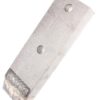 Punta de cultivador 230x70x30 mm, templada plana, 2 orificios, válida para Duro