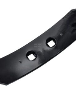 Cultivator point 235x50x7mm, reversible, curved, 2 hole