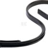 Brazo cultivador de muelle curvo 32x12x548mm con punta