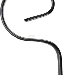 Brazo cultivador de muelle curvo 32x12x470mm recto sin punta