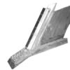Punta de cultivador 300x40x16 mm dch., templada plana, válida para Duro
