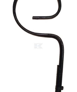 Brazo cultivador de muelle curvo 32x12x520mm con punta