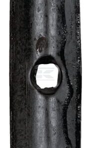 Cultivator point 135x36x5mm, reversible, flat, 1 hole