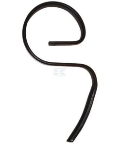 Brazo cultivador de muelle curvo 25x8x345mm sin punta