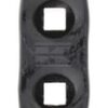 Cultivator point 300x40x16mm, reversible hardened, curved, 2 hole