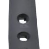 Cultivator point 300x55x15mm, reversible hardened, curved, 2 hole