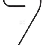Brazo cultivador de muelle recto 45x10x515mm sin punta