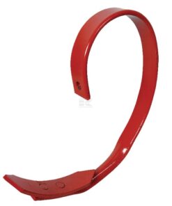 Brazo cultivador de muelle curvo 45x10x390mm con punta