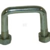 Brida de púa en U para soporte 50x50mm