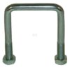 Brida de púa para soporte 80x80mm