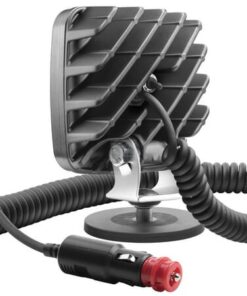 Luz de trabajo LED con interruptor, R23, 22 W, 1600 lm, cuadrada, 12 - 24 V, 105 x 105 x 50 mm, haz de luz ancho, Wesem