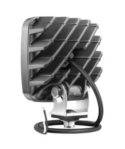 Luz de trabajo LED, R23, 22 W, 1600 lm, cuadrada, 12-24 V, 105 x 105 x 50 mm, haz de luz ancho, Wesem
