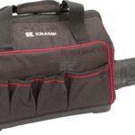Bolsa porta motosierra 320x500mm, tela negra, Kramp
