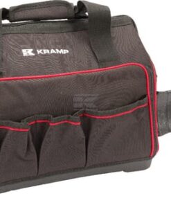 Bolsa porta motosierra 320x500mm, tela negra, Kramp
