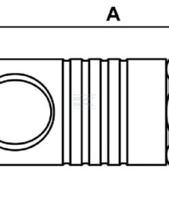 Acop. ráp. seg. macho BSP 3/8