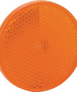 Reflector, naranja, redondo