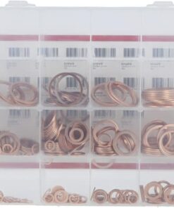 Surtido de 415 anillos de cobre