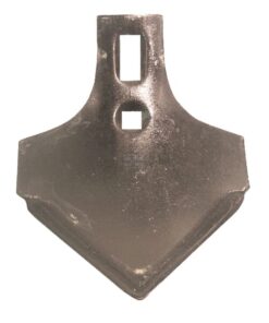 Duckfoot point 215x165x6mm 2 hole