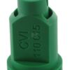 Tobera anti-deriva, venturi, simple chorro plano CVI 110° 015 verde cerámica Albuz