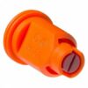 Tobera anti-deriva, venturi, simple chorro plano CVI 80° 01 naranja cerámica Albuz
