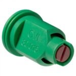 Tobera anti-deriva, venturi, simple chorro plano CVI 80° 015 verde cerámica Albuz