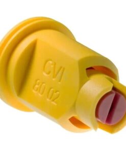 Tobera anti-deriva, venturi, simple chorro plano CVI 80° 02 amarillo cerámica Albuz
